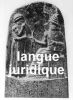 Langue juridique